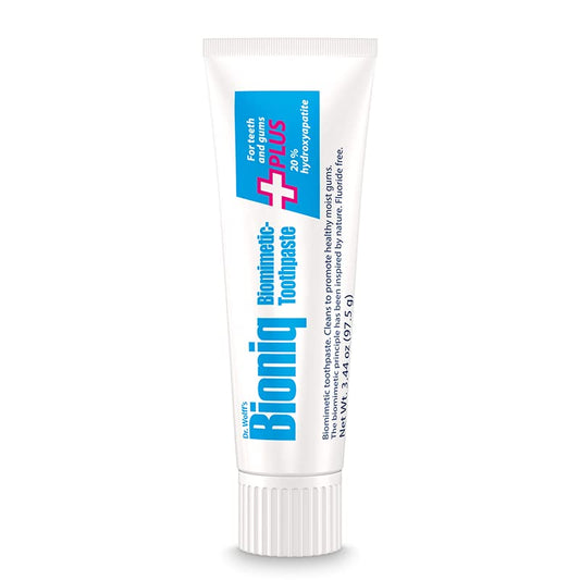 Close-up of the product label highlighting BioHAP content
