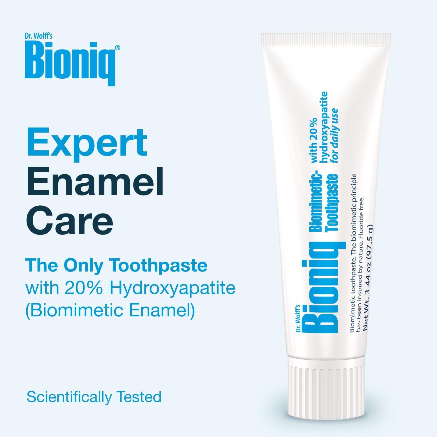 Bioniq Classic toothpaste box with tube