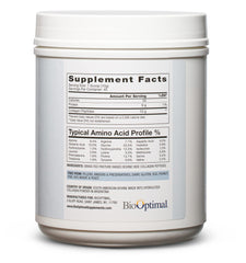 Graphic highlighting double hydrolyzed formula and bioavailability