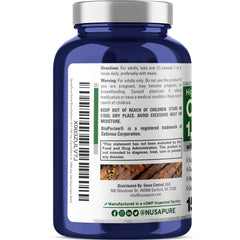 Non-GMO vegan supplement label
