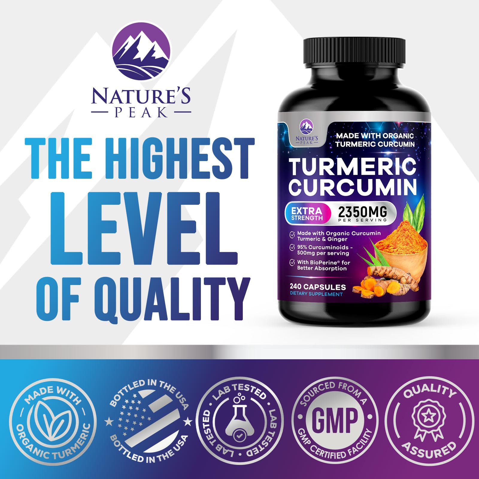Bioperine black pepper extract for enhanced absorption