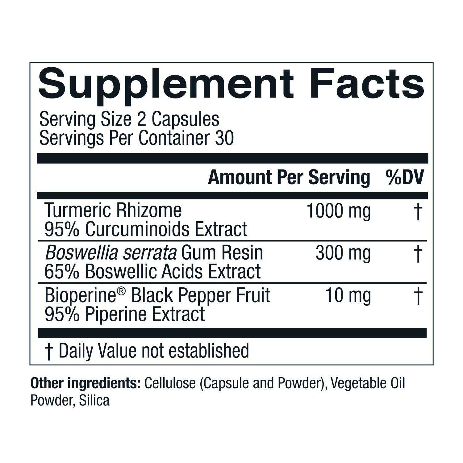 BioPerine black pepper extract