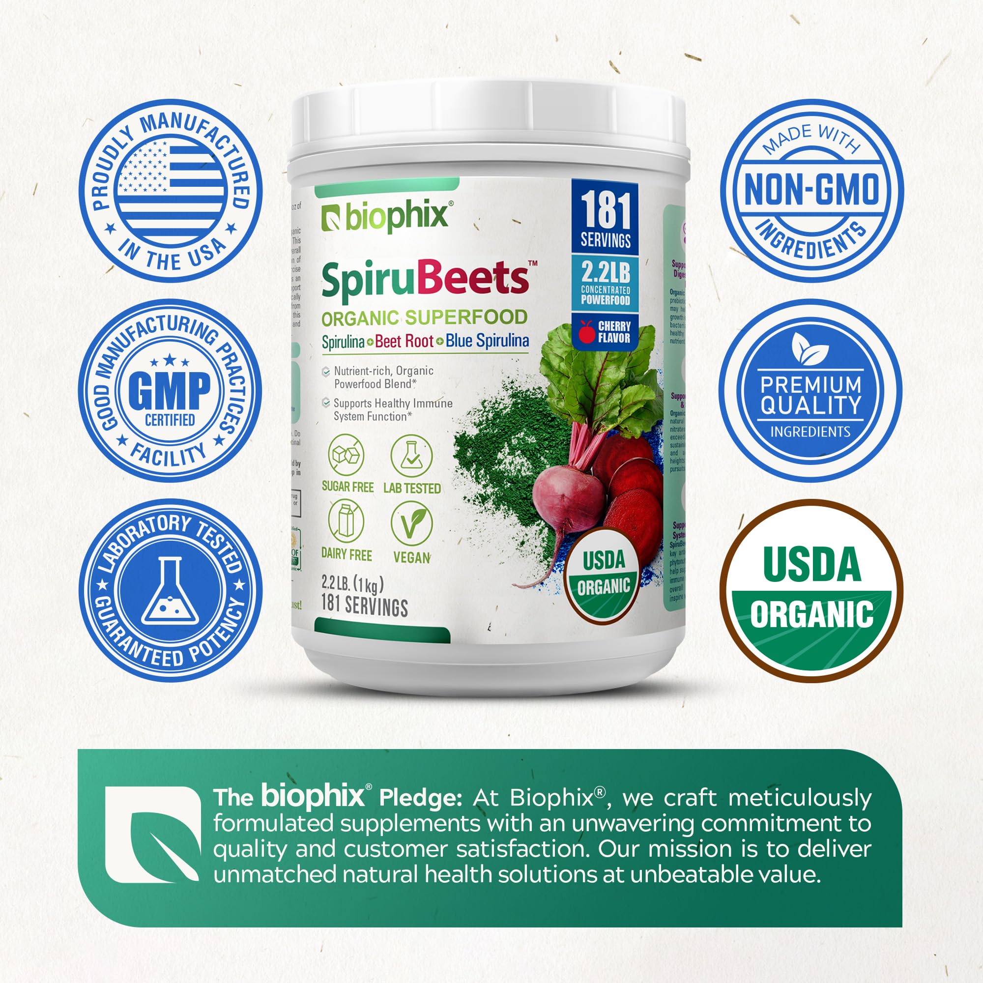 Nutrition highlight: 181 servings per container