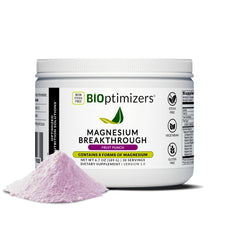 BIOptimizers Magnesium Breakthrough Drink showcases eight magnesium forms for broad wellness support.