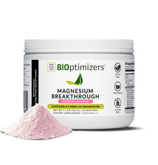 BIOptimizers Magnesium Breakthrough Drink Raspberry Lemon bottle hero image
