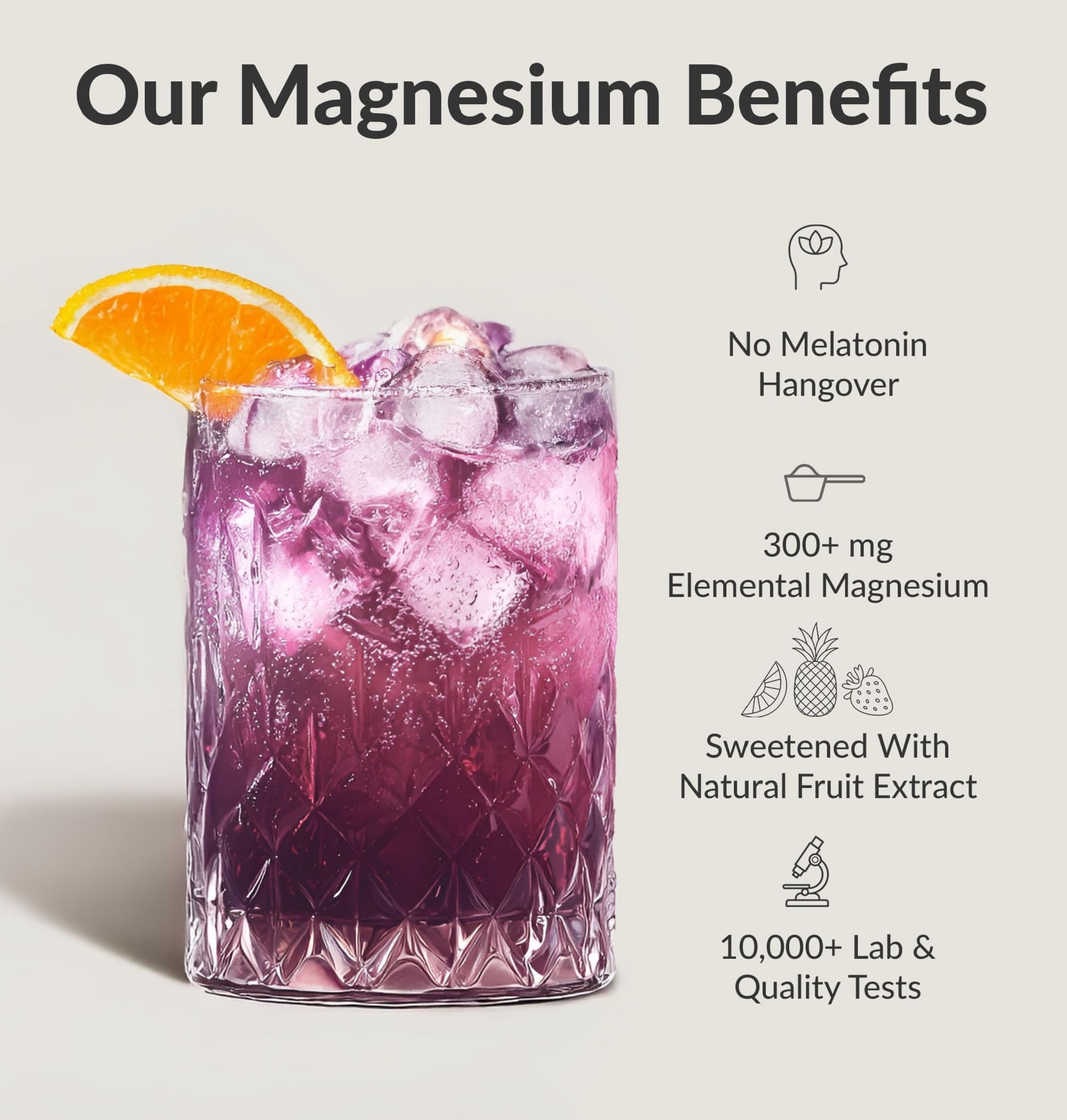 BIOptimizers Magnesium Breakthrough Drink may support better sleep and reduced nighttime wakefulness.