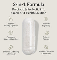 Close-up of BiOptimizers Probiotic Breakthrough capsules