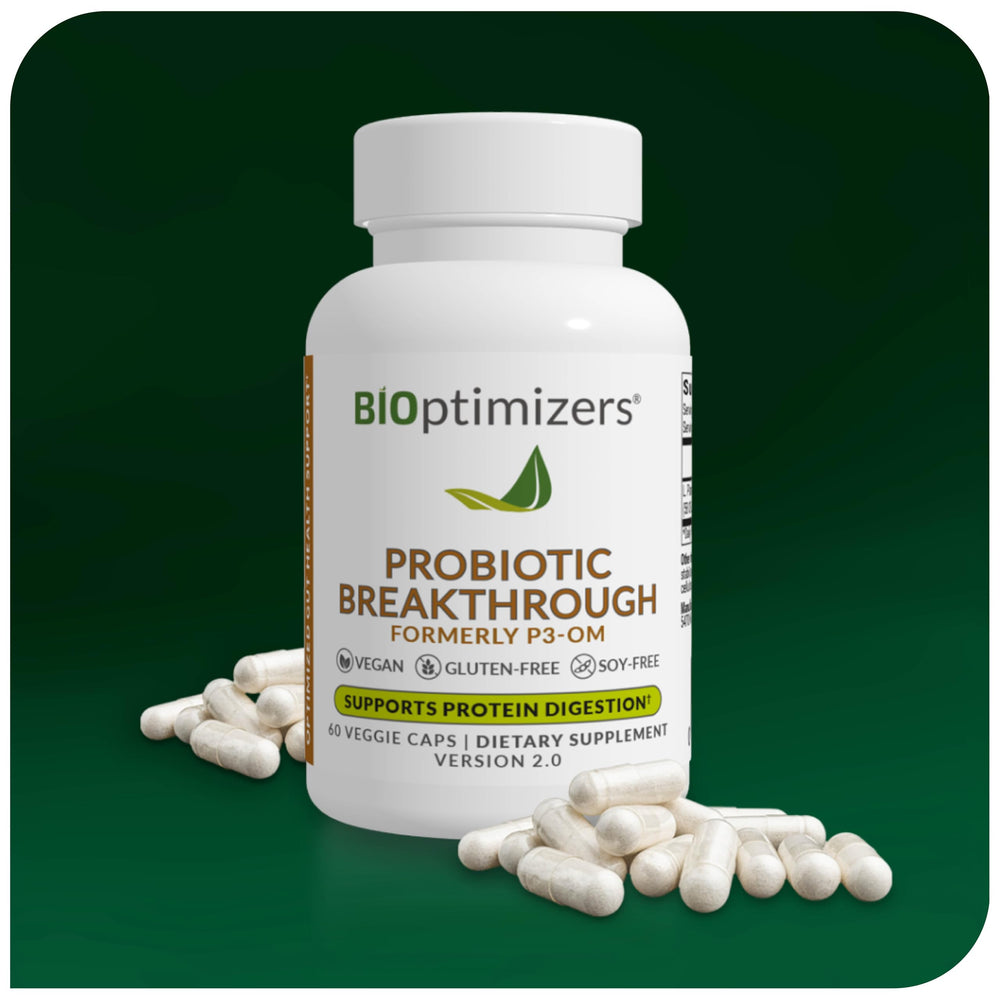 Lifestyle image of a professional taking probiotics on the go
