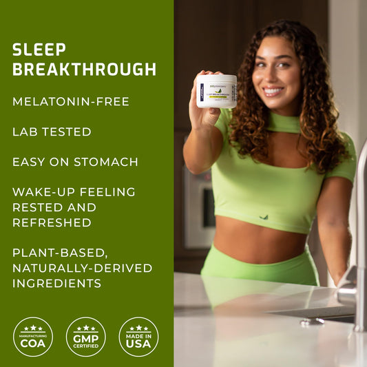 BIOptimizers Sleep Breakthrough 2.0 back label with nutrition facts