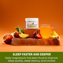 BIOptimizers Sleep Breakthrough ingredients magnesium and zinc highlight