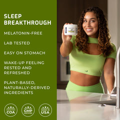 Serving scoop with Sleep Breakthrough powder