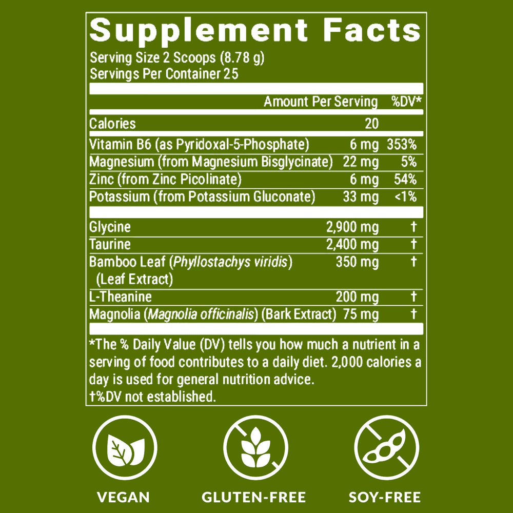 BIOptimizers Sleep Breakthrough vegan gluten free badge and formulation