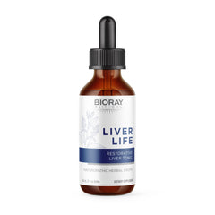 BIORAY Clinical Liver Life bottle and label, 2 oz