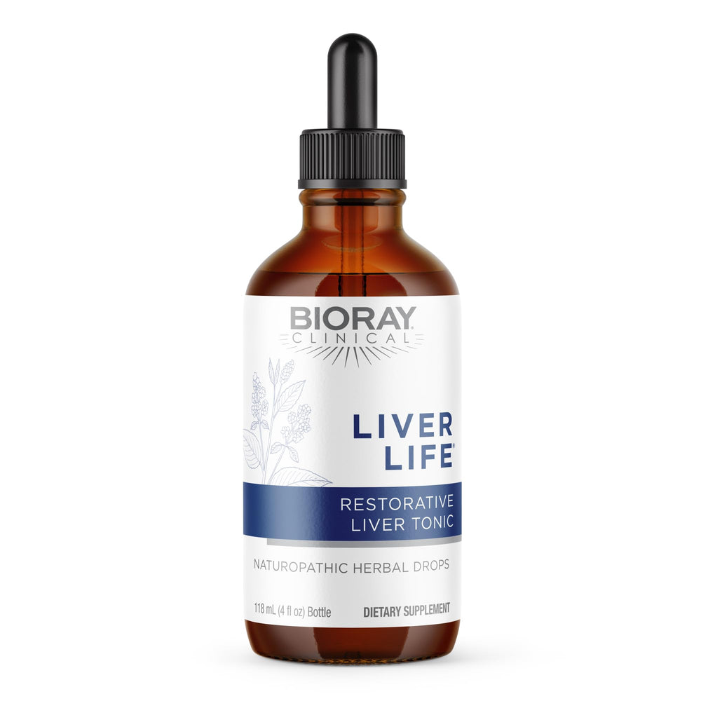 BIORAY Clinical Liver Life bottle with label (4 oz)