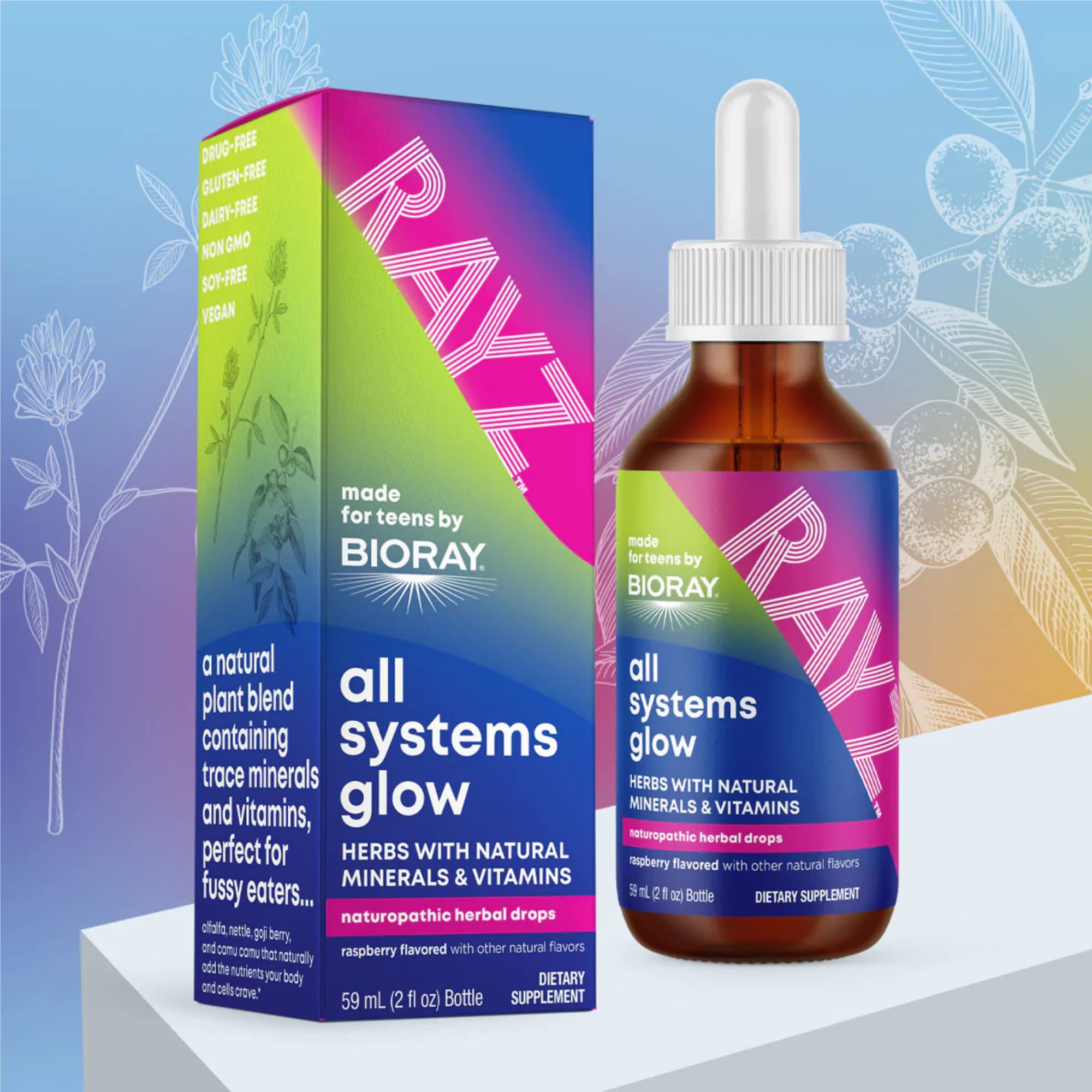 Emotional balance and focus support from RAYZ for teens