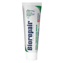 Graphic illustrating Biorepair microRepair enamel repair