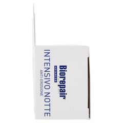 Italy-made Biorepair toothpaste label and packaging