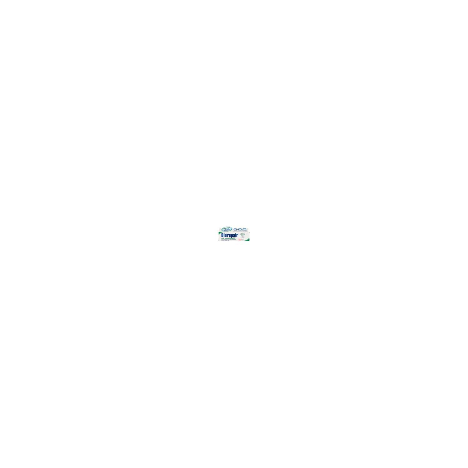 Biorepair toothpaste 75ml tube side profile