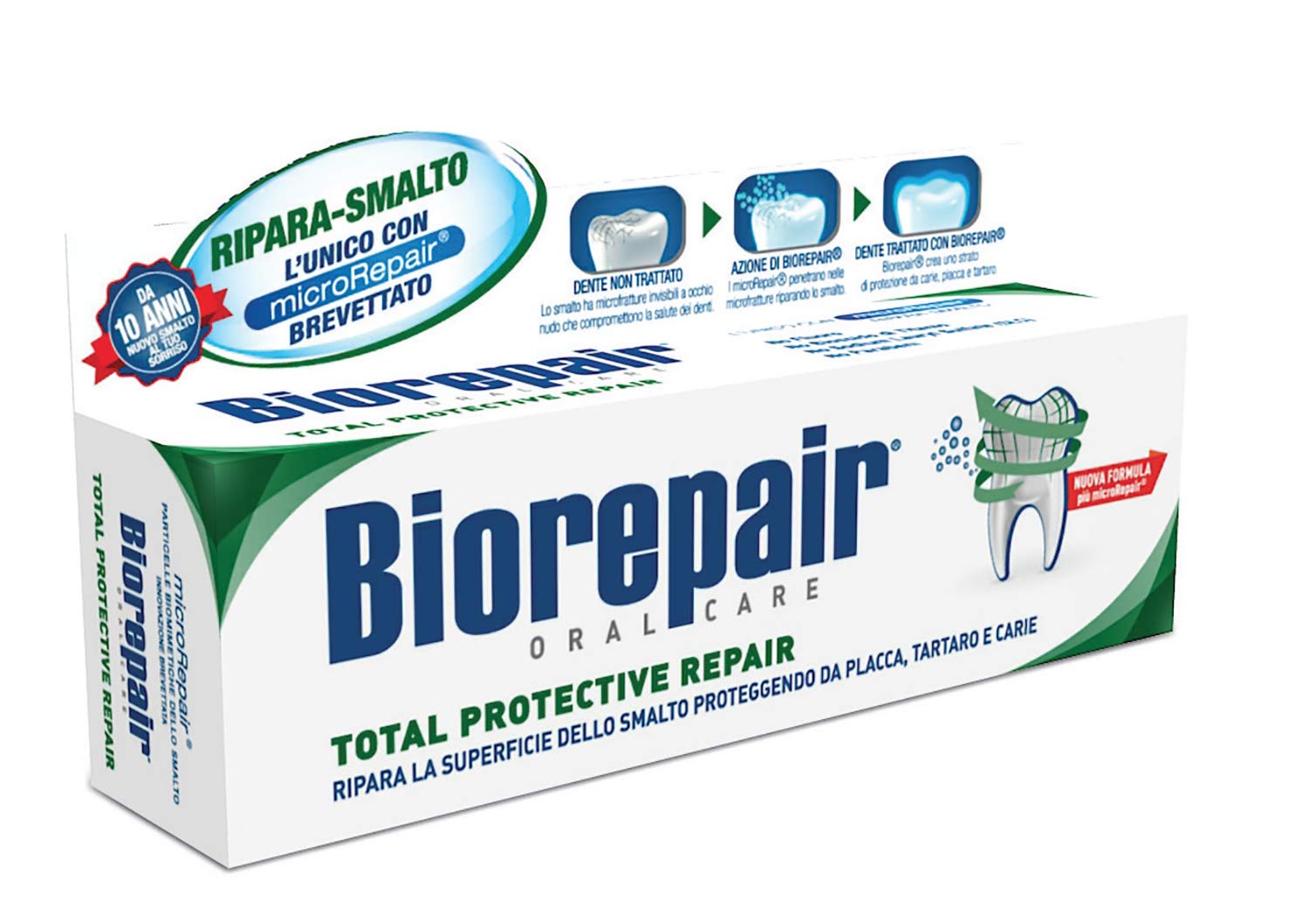 Biorepair Italian quality packaging and tube