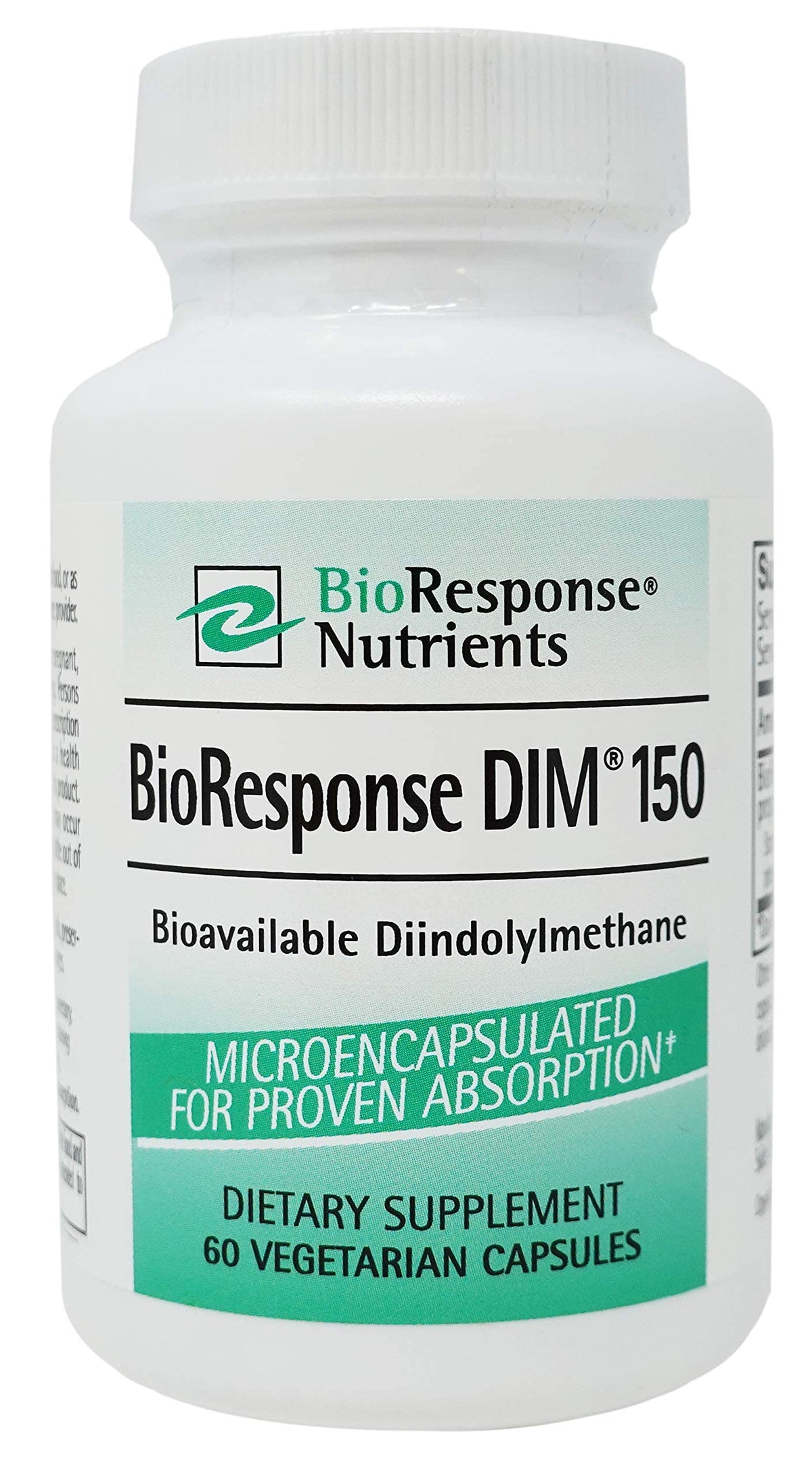 BioResponse DIM bottle with 60 capsules