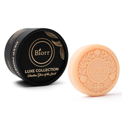 BIORR shampoo bar with color protection and argan oil for color-treated hair