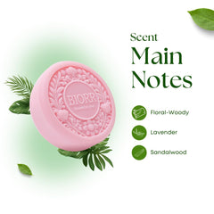 BIORR shampoo bar includes jojoba oil for hydration