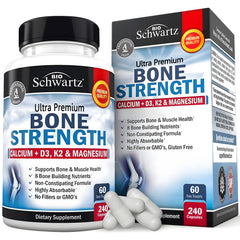 BioSchwartz Bone Strength bottle on white background