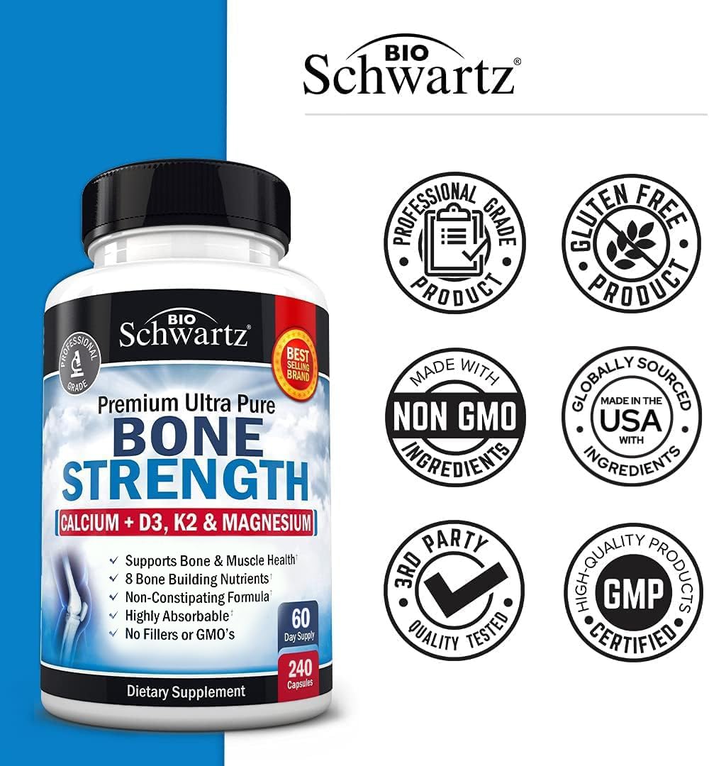 BioSchwartz logo with Bone Strength branding