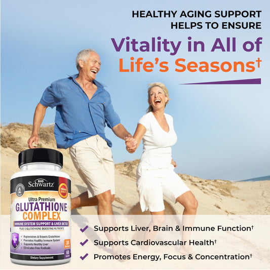 Close-up of ingredients highlighting milk thistle, quercetin, and vitamin C