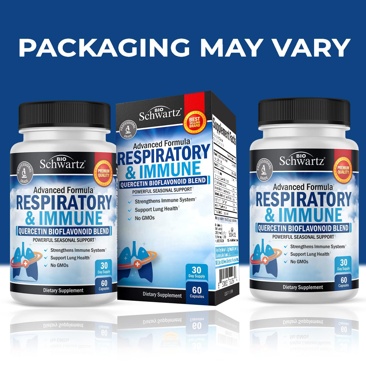 Allergen-free and GMO-free formulation label