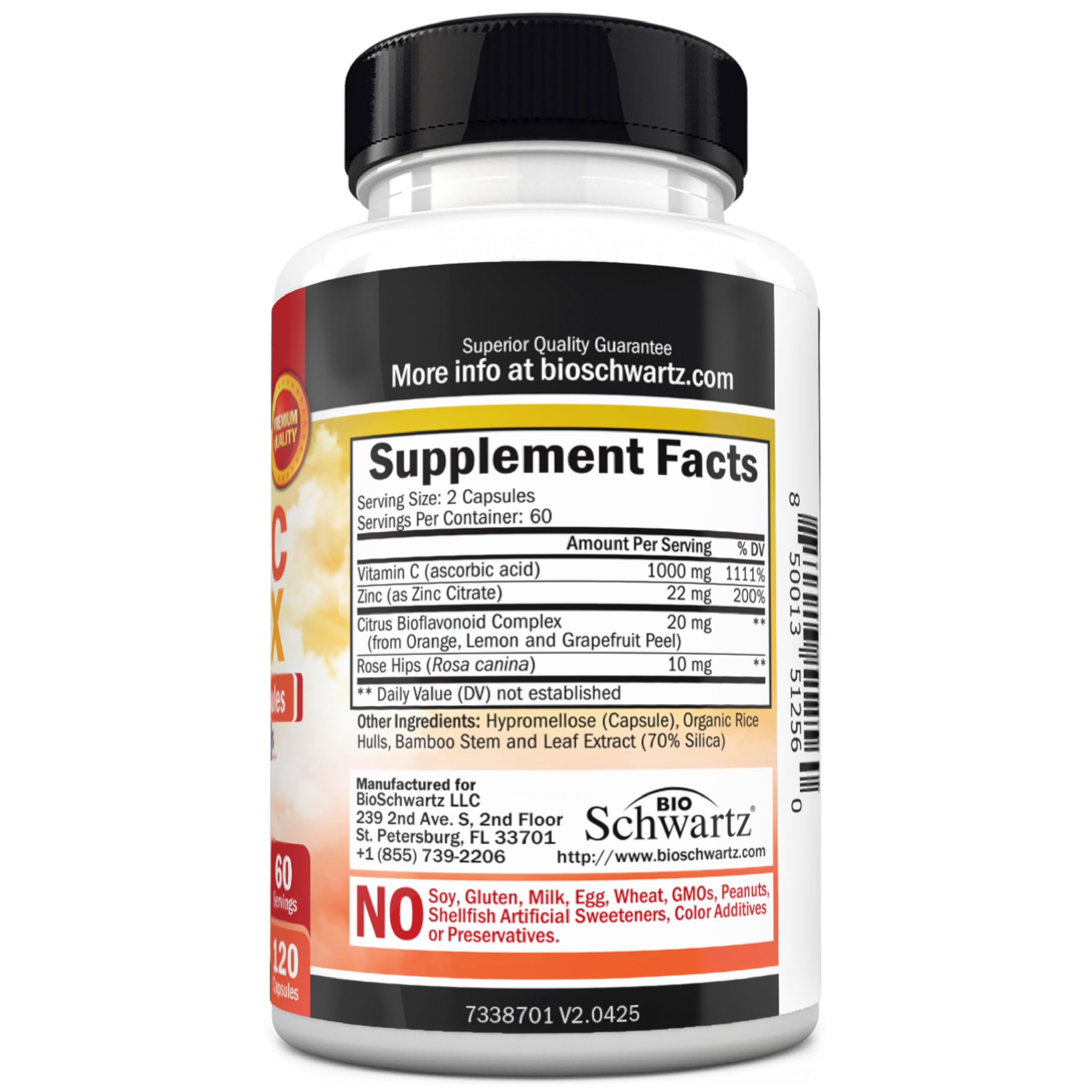 Allergen-free and non-GMO supplement icon