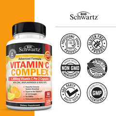 Capsules of BioSchwartz Vitamin C Complex 1000mg