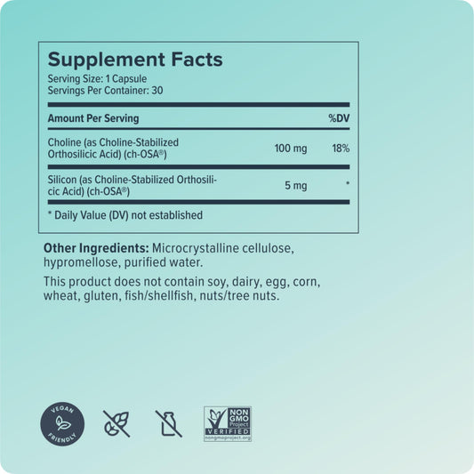 Biosil Collagen Booster bottle with capsules