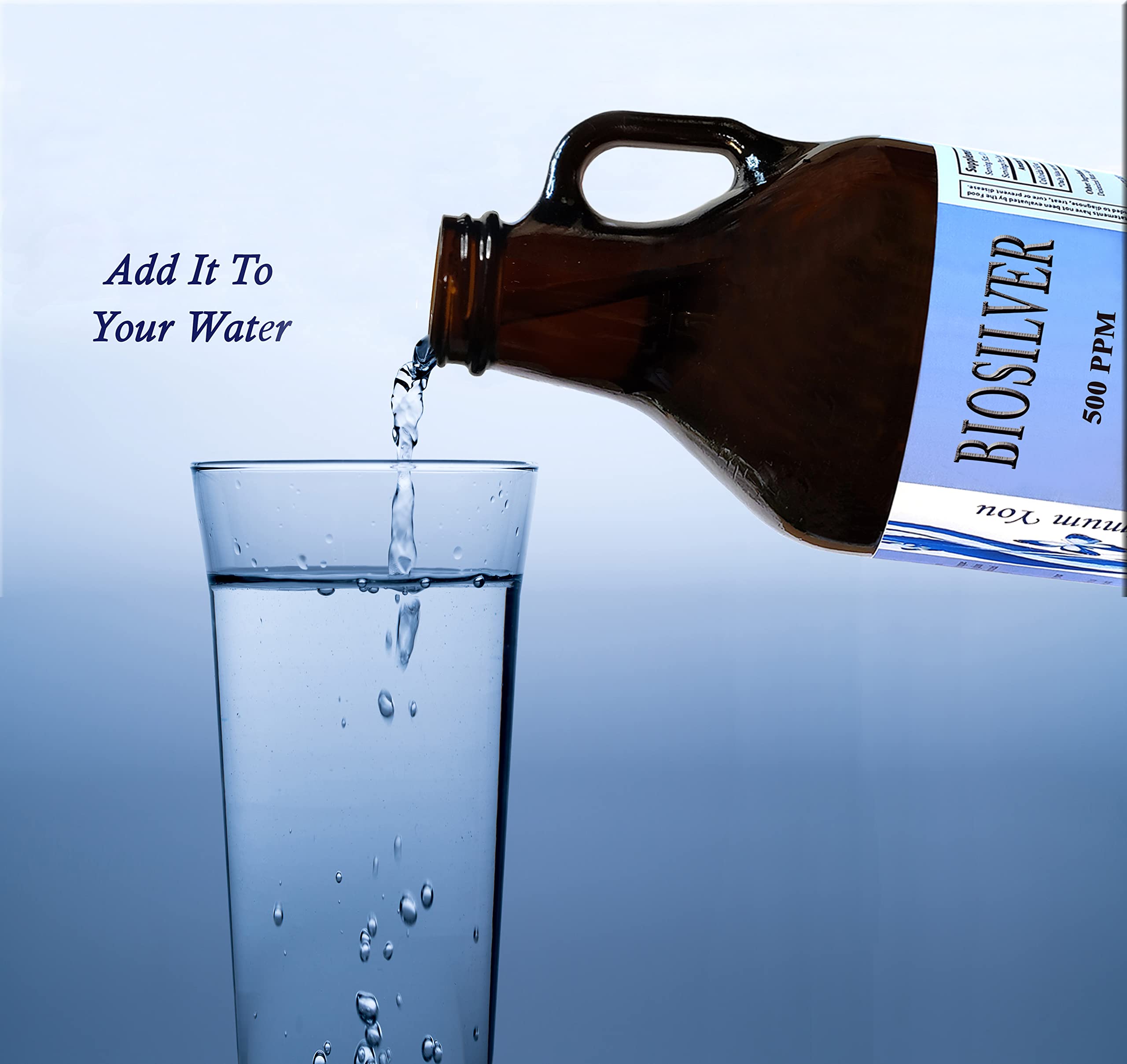 Nasal sinus relief with BIOSILVER 500 ppm