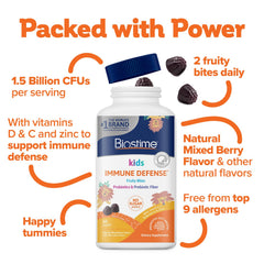 Zinc content in Biostime Kids Immunity Gummies