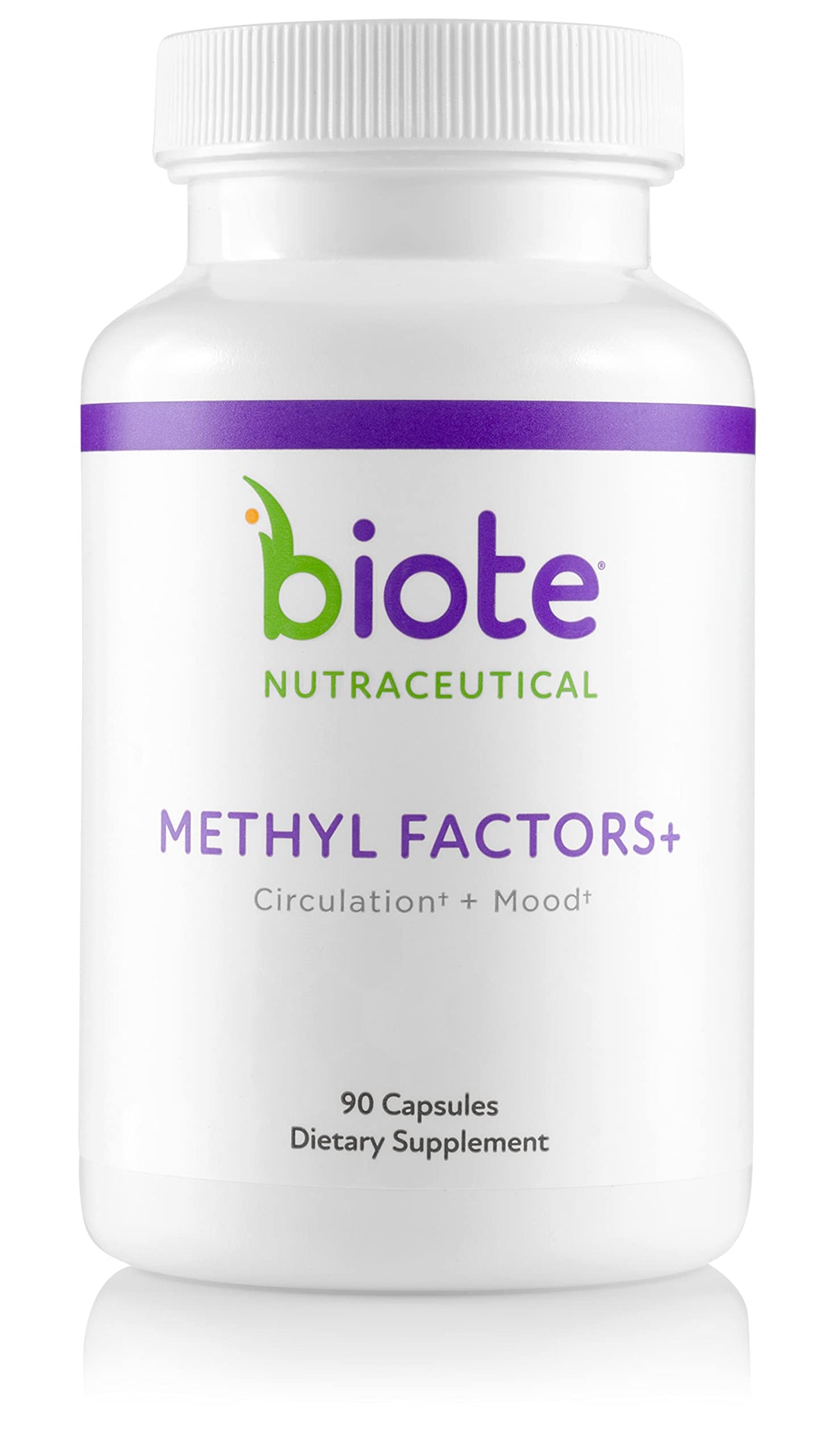 Biote Methyl Factors+ bottle label - 90 capsules
