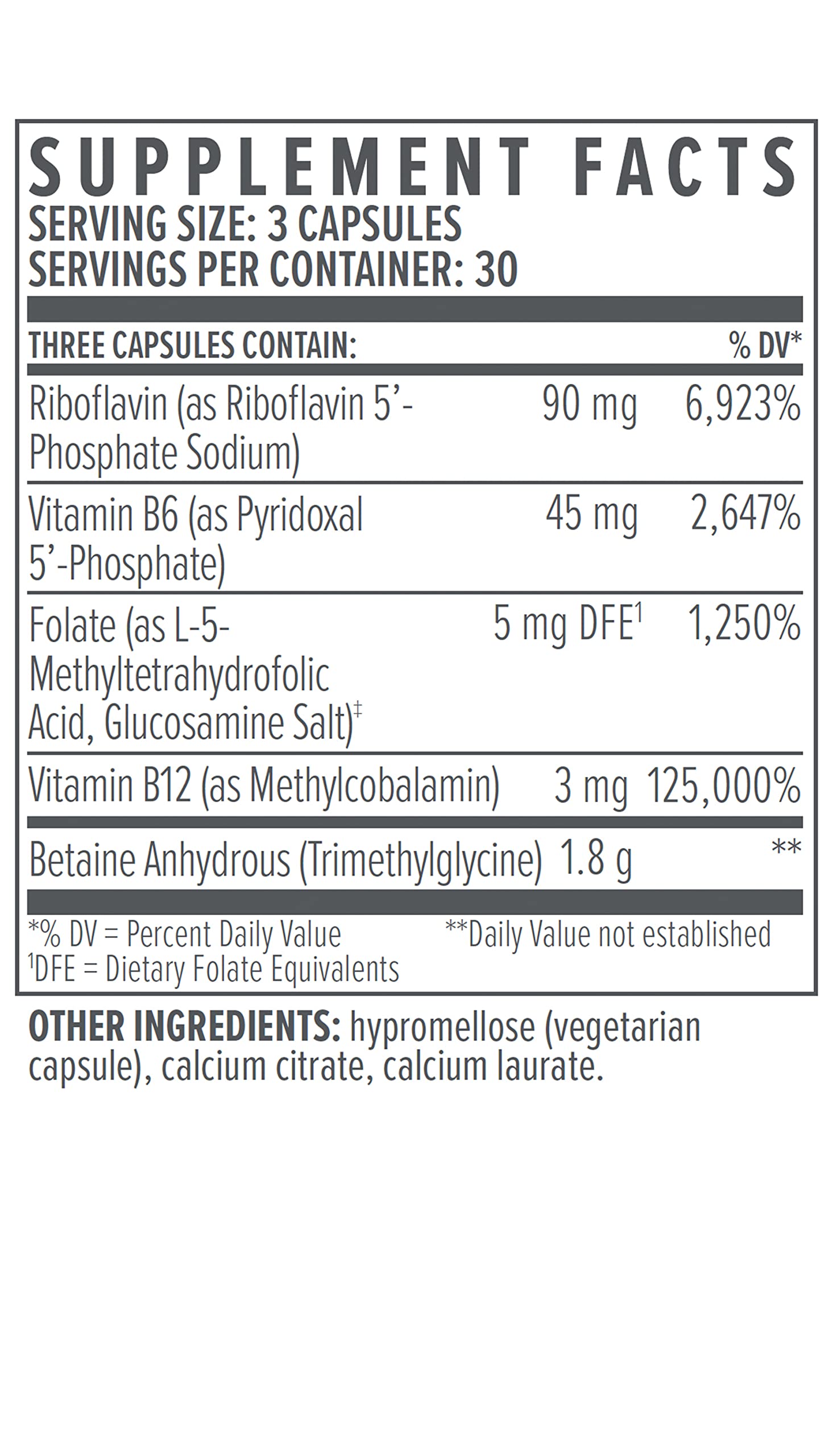 Biote Nutraceuticals Methyl Factors+ product packaging on display