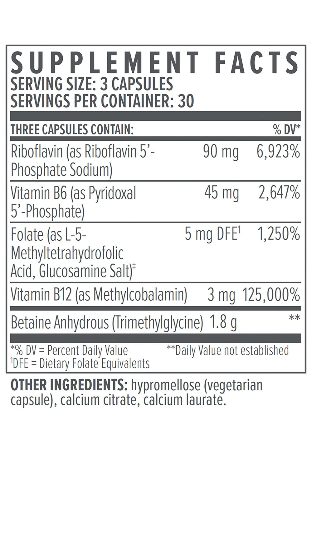 Biote Nutraceuticals Methyl Factors+ product packaging on display
