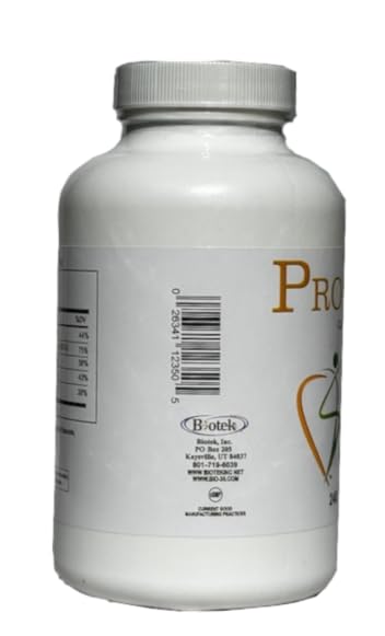 Biotek Pro-Cal capsules with ingredients