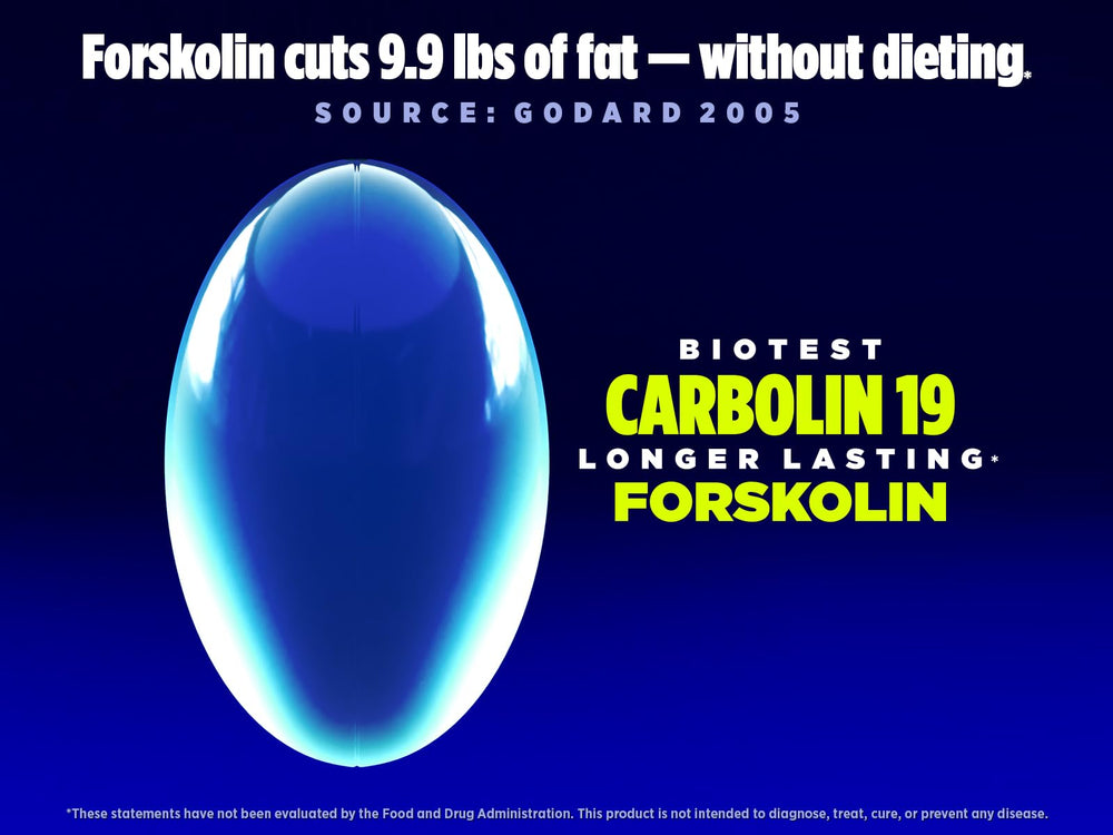 Biotest Carbolin 19 label packaging highlights the science-forward formula