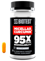 Biotest Micellar Curcumin bottle with 60 capsules