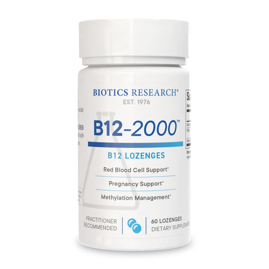 Biotics Research B12-2000 sublingual lozenges berry flavor 60 count bottle