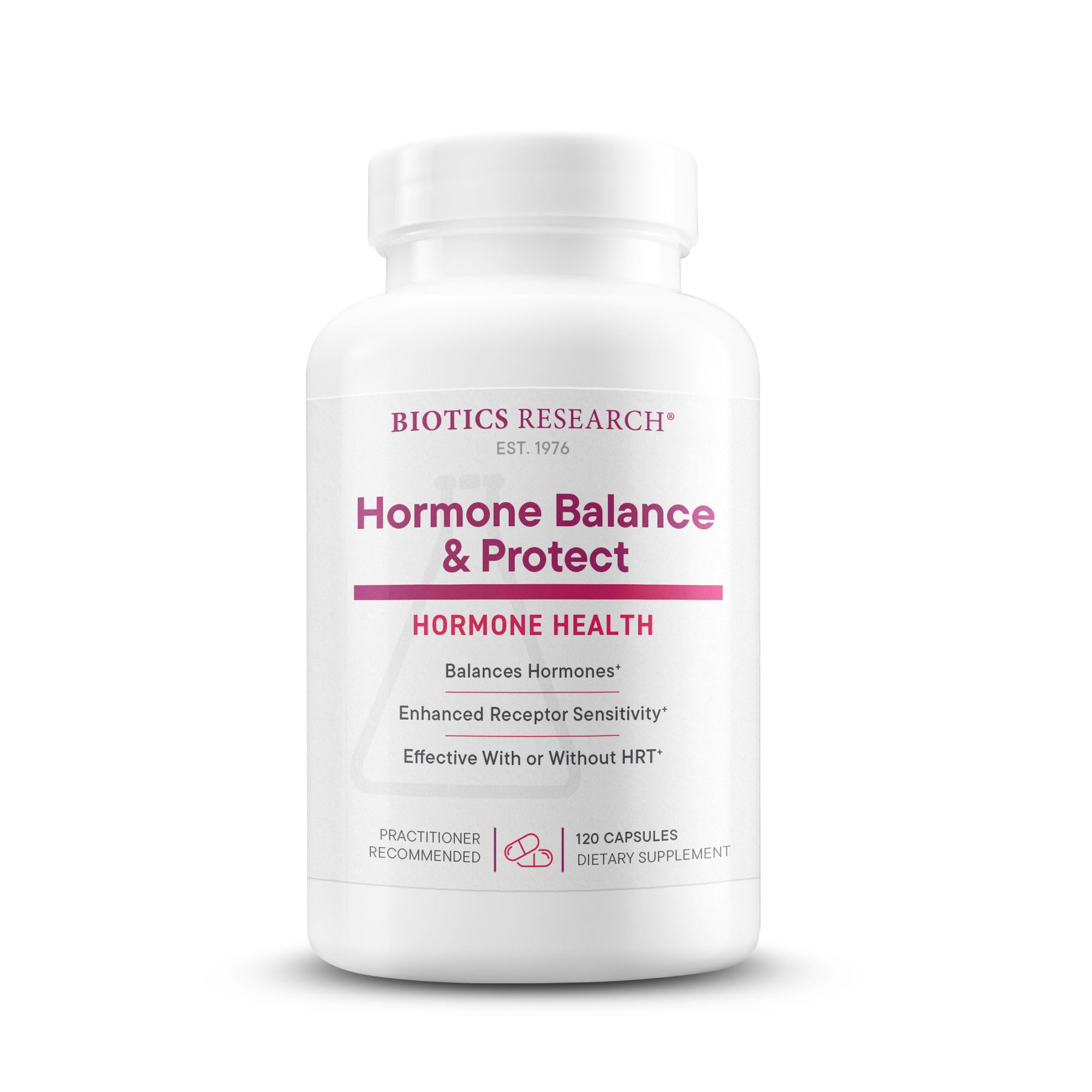 Bottle of Hormone Balance and Protect by Biotics Research