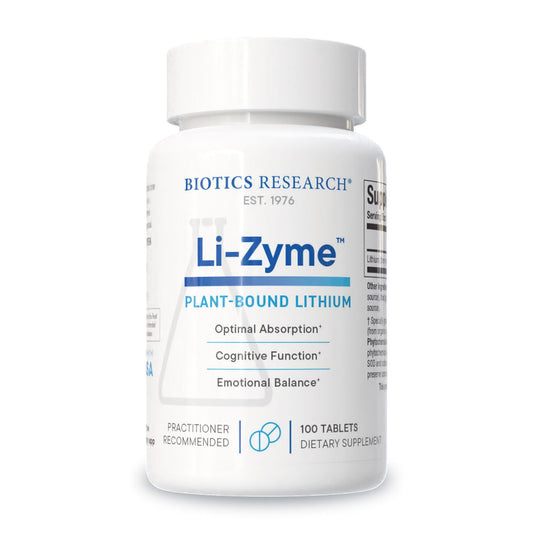 Biotics Li Zyme lithium as a whole-food image