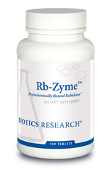 Biotics Research Rb Zyme bottle and tablets