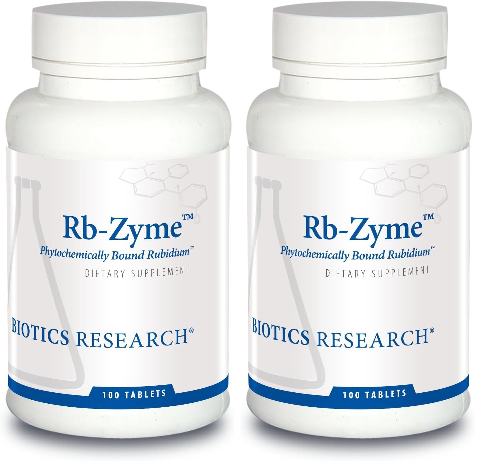 Biotics Rb Zyme rubidium source bottle and label