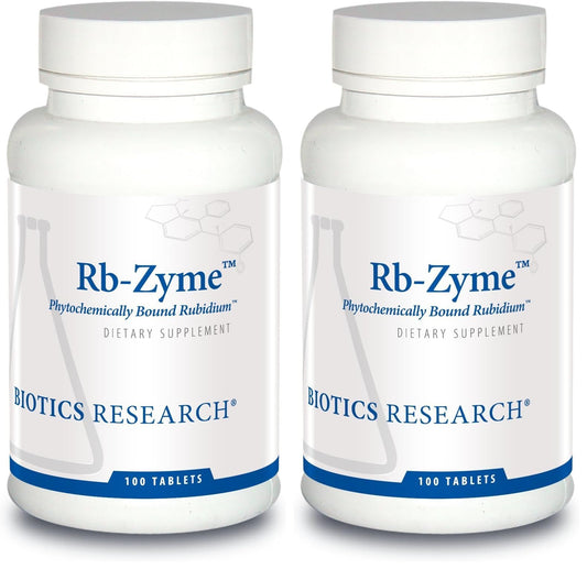 Biotics Rb Zyme rubidium source bottle and label