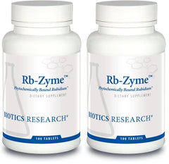 Biotics Rb Zyme rubidium source bottle and label