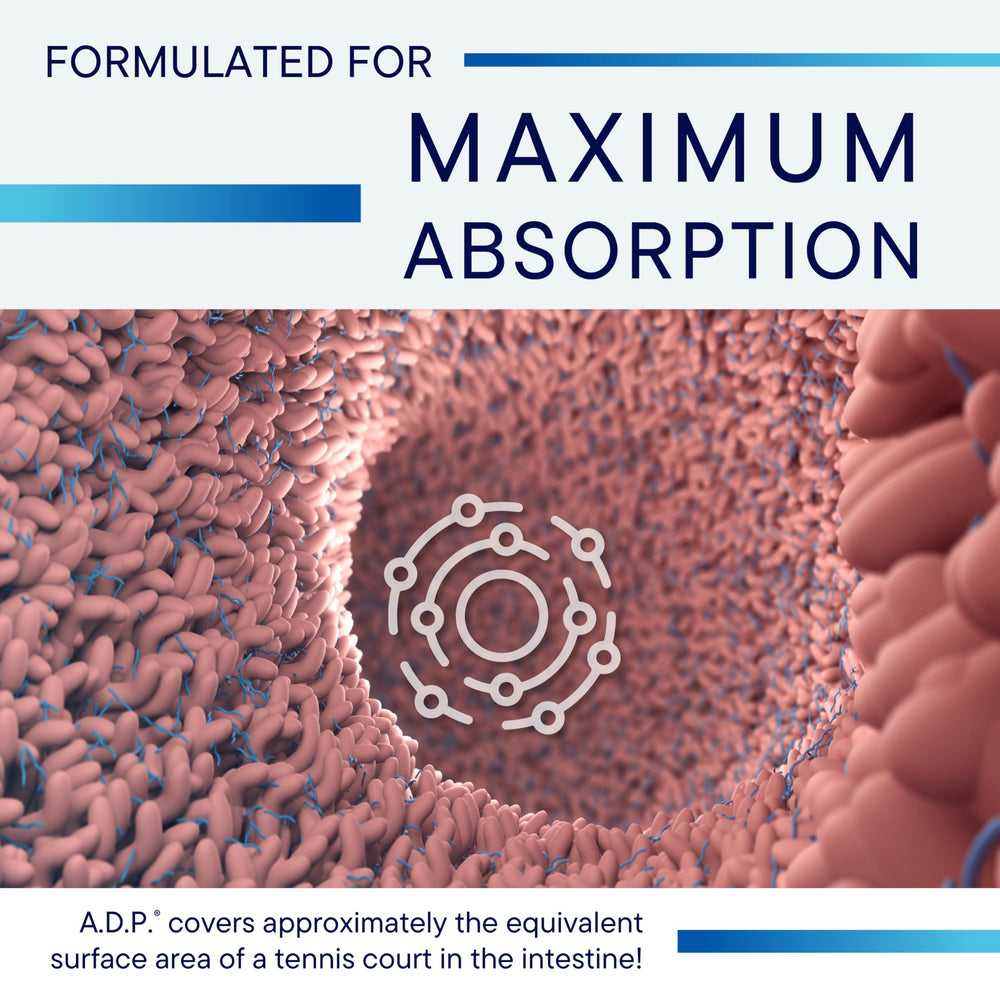 BIOTICS RESEARCH A.D.P. oregano tablets packaging show USA-made production.