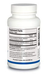 Biotics Research K Zyme Potassium tablet close-up shows 99 mg dosage